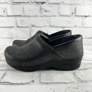 Dansko Clogs Womens ( US 9.5 - 10 ) EU 40 Comfort Shoe Shimmer Glitter Nursing